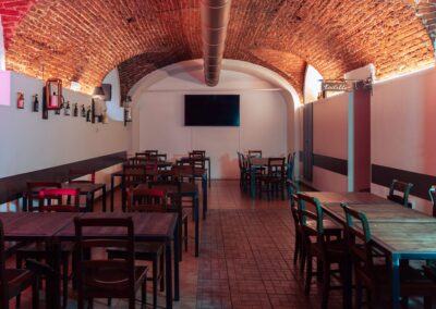 saletta interna del covo